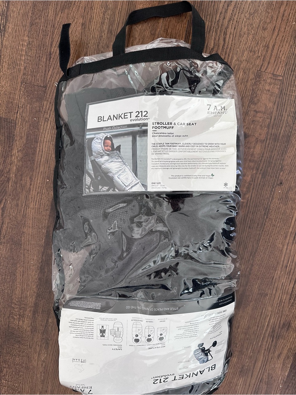Black Blanket 212 Stroller & Car Seat Footmuff